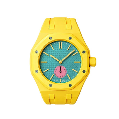 [KELA]OAK POP EXCLUSIVE YELLOW SILICONE STRAP