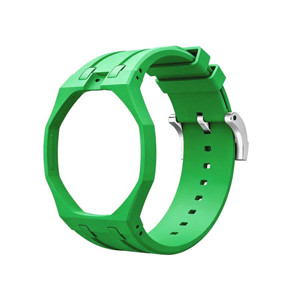 [KELA]OAK POP EXCLUSIVE GREEN SILICONE STRAP