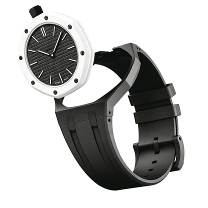 [KELA]OAK POP EXCLUSIVE BLACK SILICONE STRAP