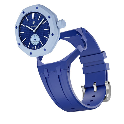 [KELA]OAK POP EXCLUSIVE DARK BLUE SILICONE STRAP