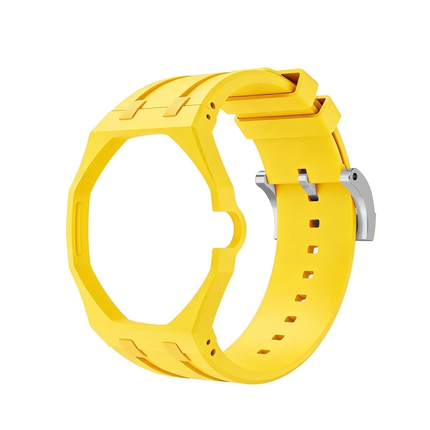 [KELA]OAK POP EXCLUSIVE YELLOW SILICONE STRAP