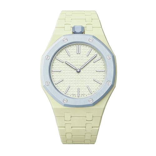 [KELA]OAK POP EXCLUSIVE CREAMY YELLOW BIOCERAMIC STRAP