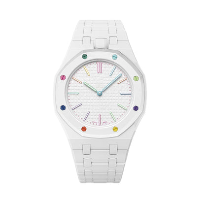 [KELA]OAK POP EXCLUSIVE WHITE BIOCERAMIC STRAP