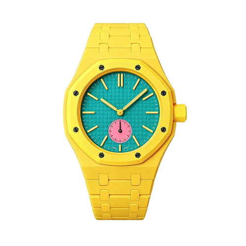 [KELA]OAK POP EXCLUSIVE YELLOW BIOCERAMIC STRAP