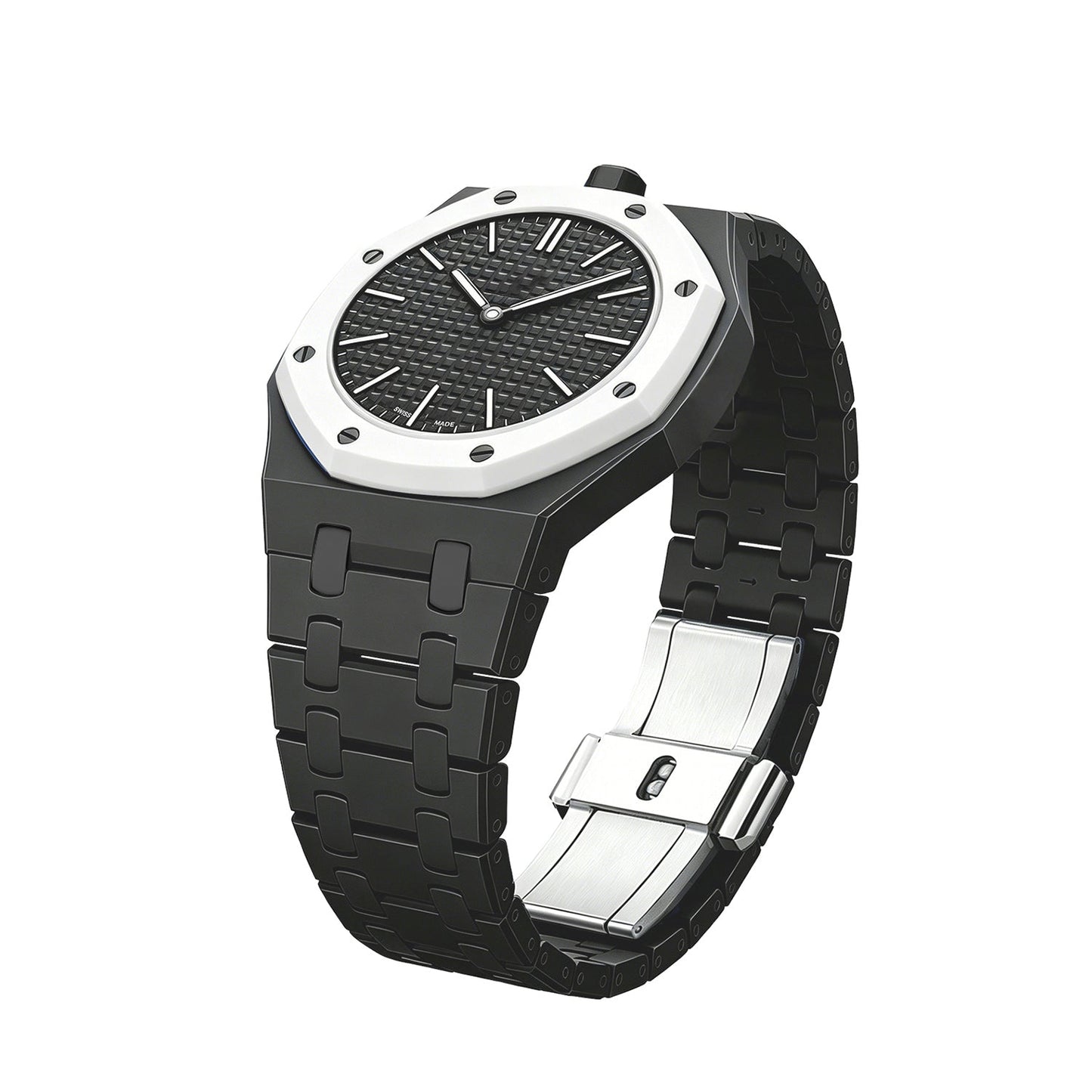 [KELA]OAK POP EXCLUSIVE BLACK BIOCERAMIC STRAP