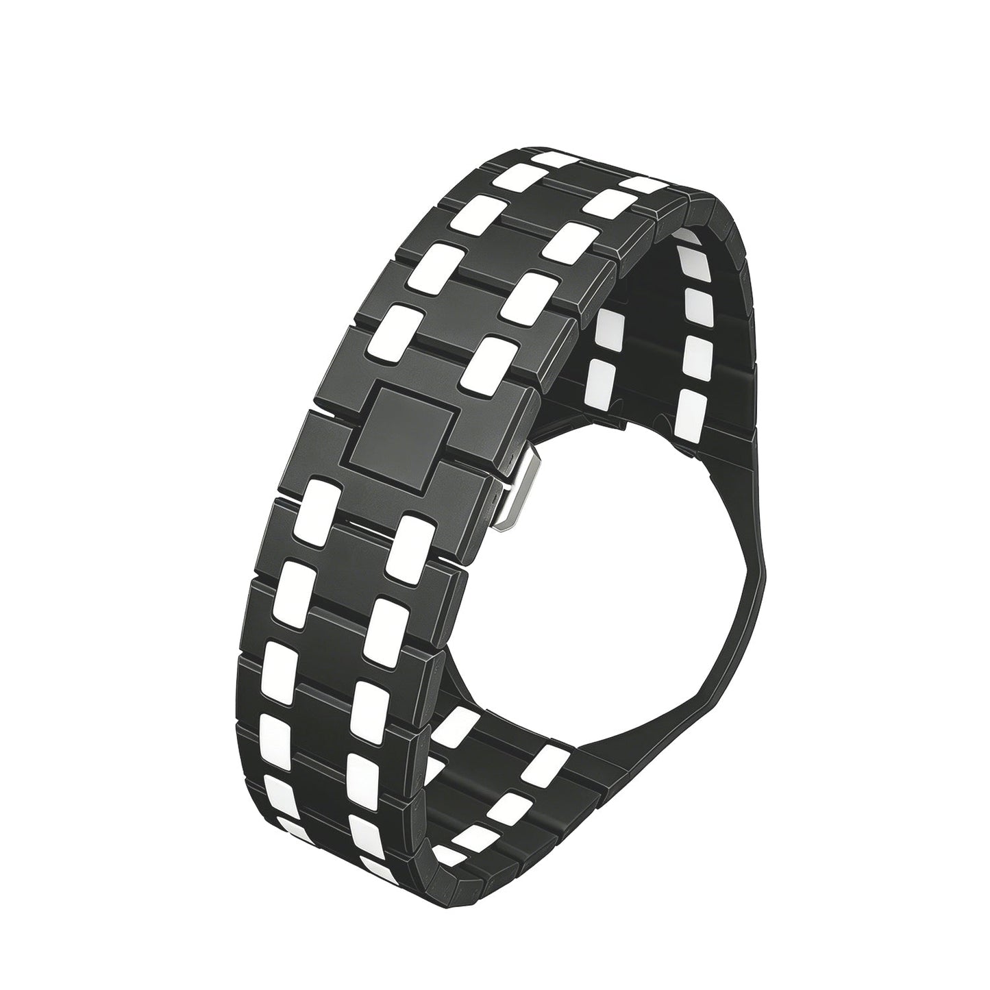 [KELA]OAK POP EXCLUSIVE BLACK AND WHITE BIOCERAMIC STRAP