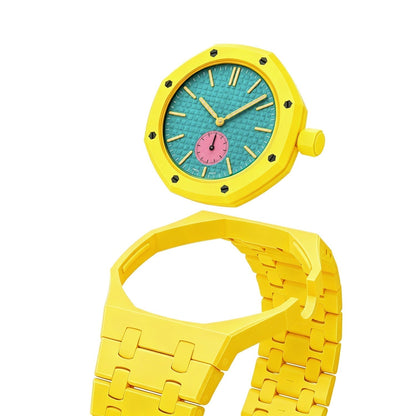 [KELA]OAK POP EXCLUSIVE YELLOW BIOCERAMIC STRAP
