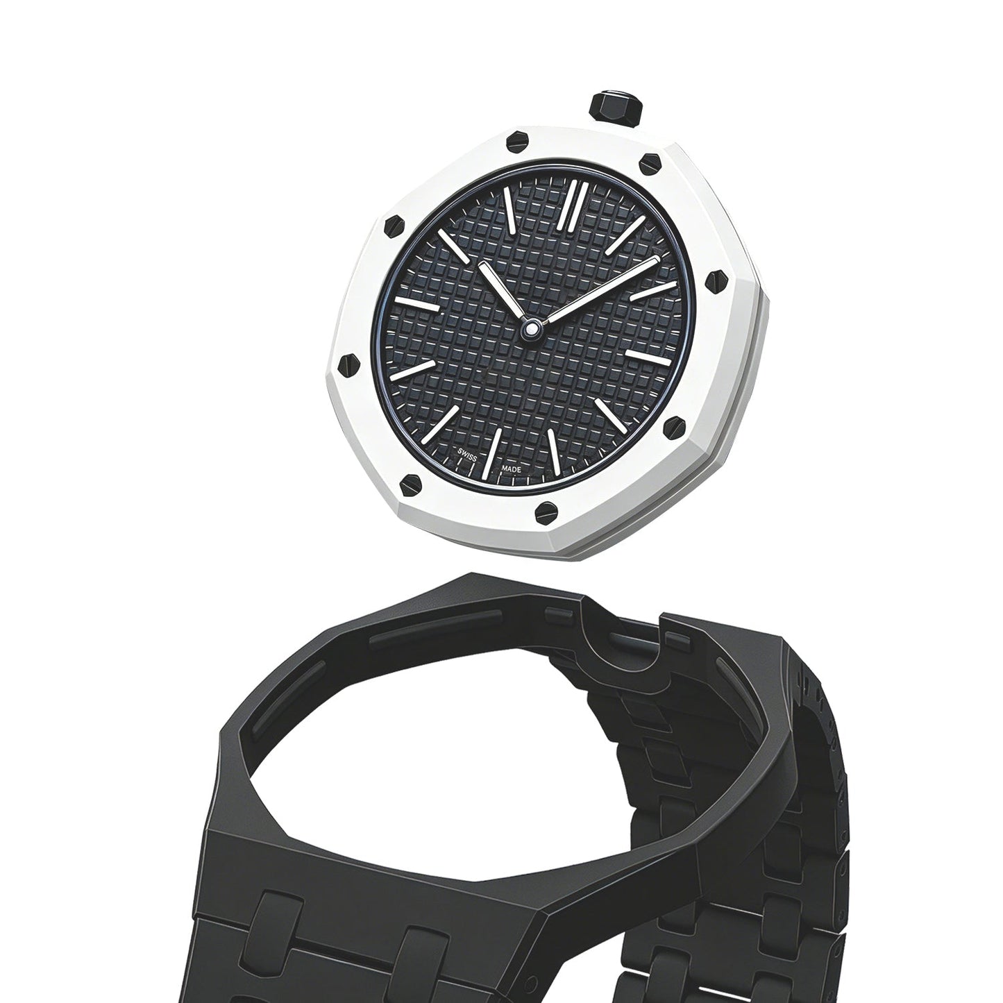 [KELA]OAK POP EXCLUSIVE BLACK BIOCERAMIC STRAP