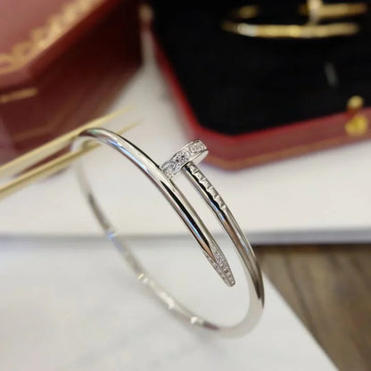 [KELA]JUSTE UN CLOU 3.5MM CLASSIC DIAMOND BANGLE