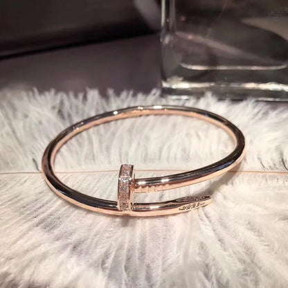 [KELA]JUSTE UN CLOU 3.5MM CLASSIC DIAMOND BANGLE