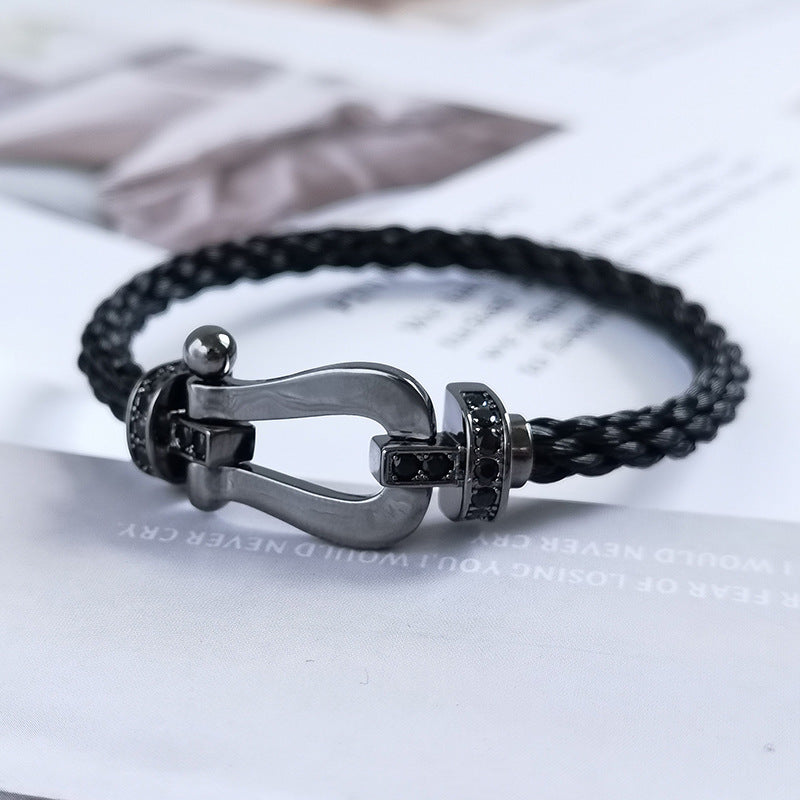 [KELA]FORCE LARGE SERIES BLACK SAMURAI BRACELET