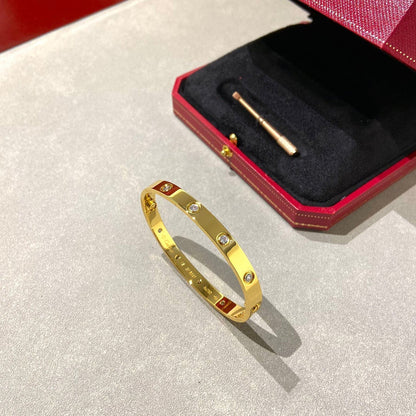 [KELA]CLASSIC 6.1MM LOVE BANGLE - 10-DIAMOND