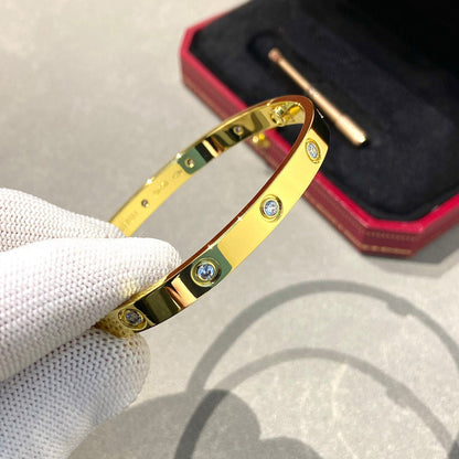 [KELA]CLASSIC 6.1MM LOVE BANGLE - 10-DIAMOND