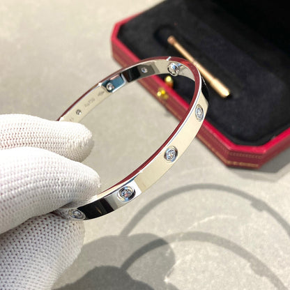 [KELA]CLASSIC 6.1MM LOVE BANGLE - 10-DIAMOND