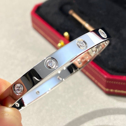 [KELA]CLASSIC 6.1MM LOVE BANGLE - 10-DIAMOND