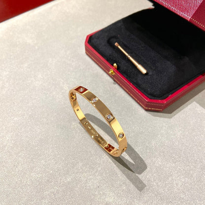 [KELA]CLASSIC 6.1MM LOVE BANGLE - 10-DIAMOND