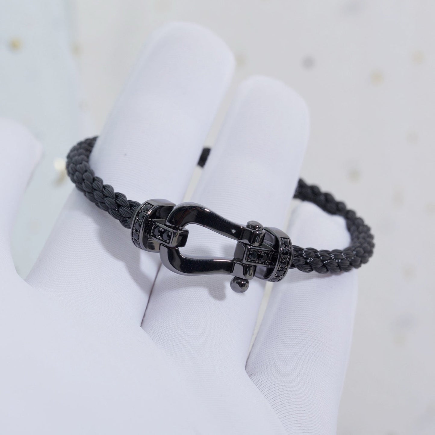 [KELA]FORCE LARGE SERIES BLACK SAMURAI BRACELET