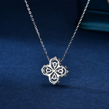 [KELA]LOOP NECKLACE FULL MOTIF DIAMOND 16MM MULTIPLE COLORS