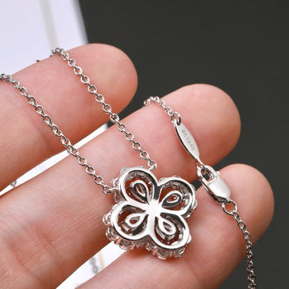 [KELA]LOOP NECKLACE FULL MOTIF DIAMOND 16MM MULTIPLE COLORS