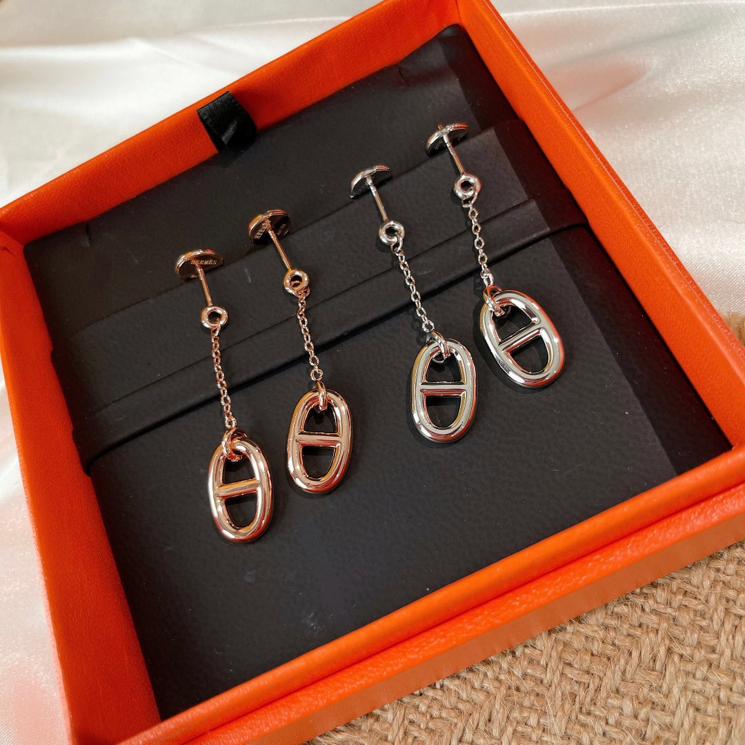[KELA]CHAINE TASSEL EARRINGS