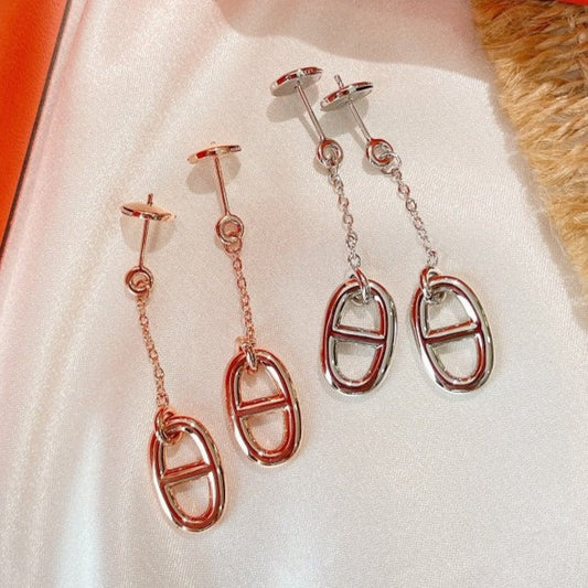 [KELA]CHAINE TASSEL EARRINGS