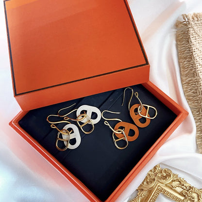 [KELA]HM O'MAILLON GOLD EARRINGS