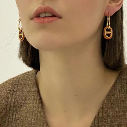 [KELA]HM O'MAILLON GOLD EARRINGS