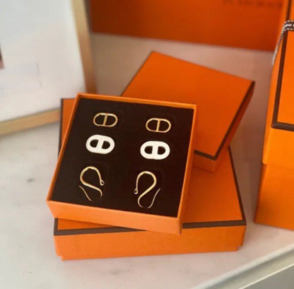 [KELA]HM O'MAILLON GOLD EARRINGS