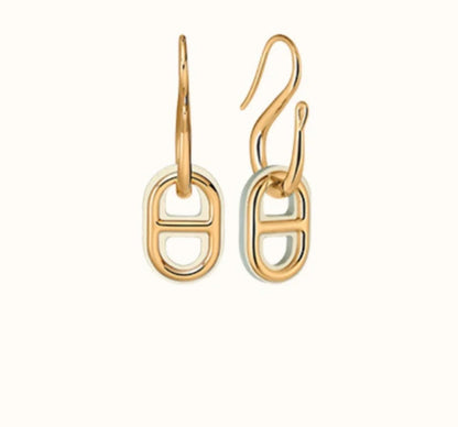[KELA]HM O'MAILLON GOLD EARRINGS