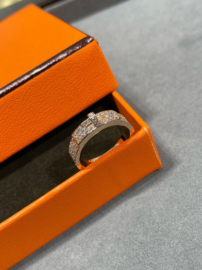 [KELA]KELLY ROSE GOLD DIAMOND RING