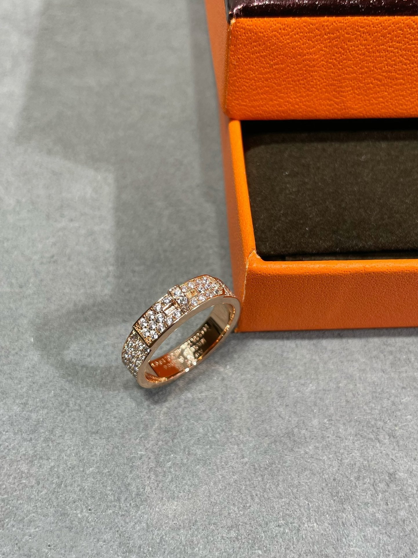 [KELA]KELLY ROSE GOLD DIAMOND RING