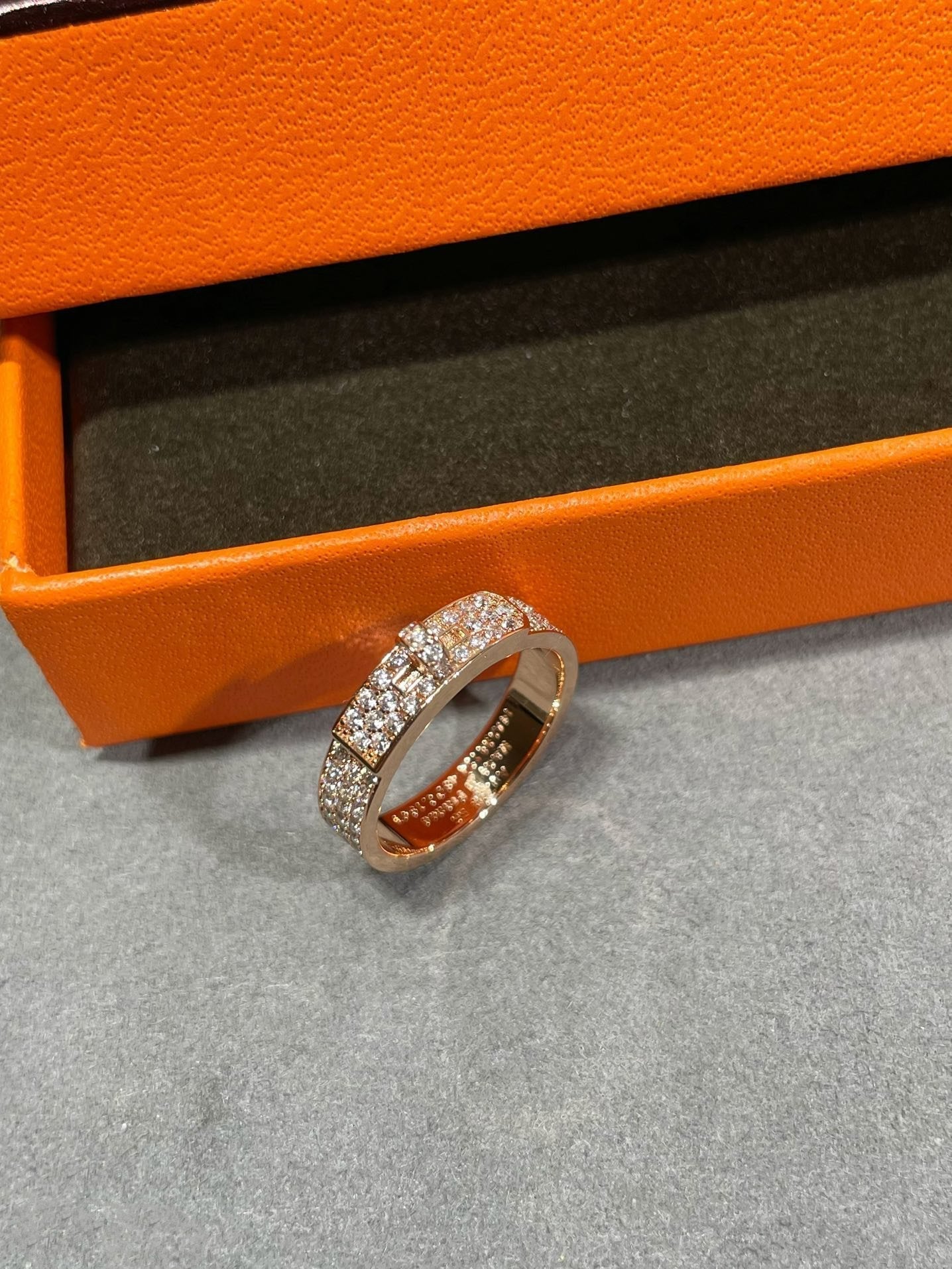 [KELA]KELLY ROSE GOLD DIAMOND RING