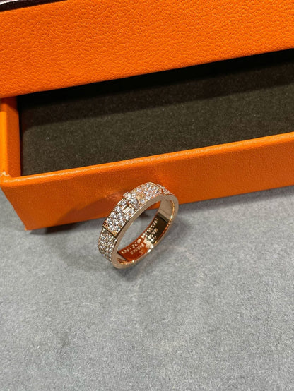 [KELA]KELLY ROSE GOLD DIAMOND RING