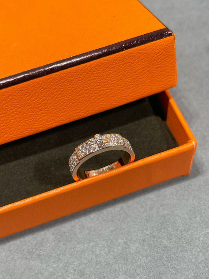 [KELA]KELLY ROSE GOLD DIAMOND RING