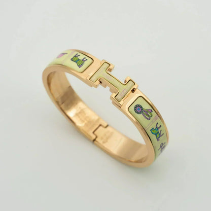 [KELA]H ROSE GOLD BRACELET CREAM CERAMIC