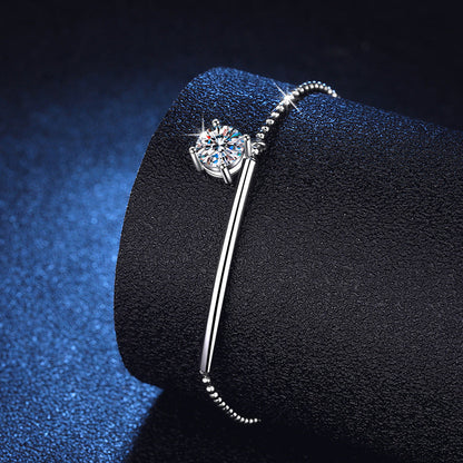 [KELA]ELEGANT HALF-MOON CURVE MOISSANITE BRACELET