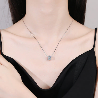 [KELA]ELEGANT SLIM-WAIST MOISSANITE NECKLACE