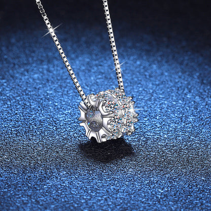[KELA]ELEGANT SLIM-WAIST MOISSANITE NECKLACE