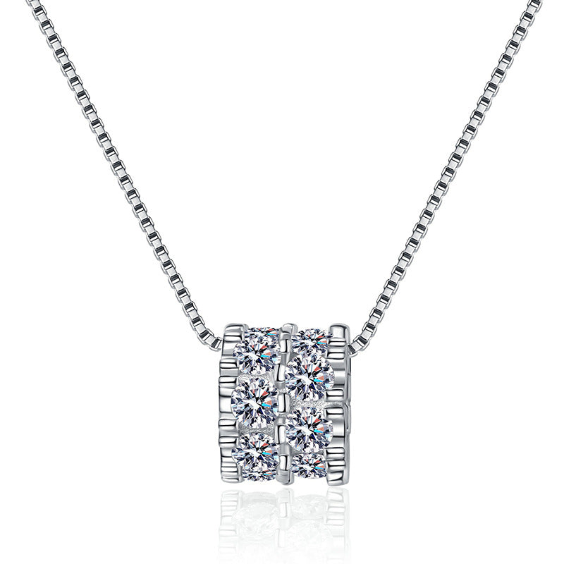 [KELA]ELEGANT SLIM-WAIST MOISSANITE NECKLACE