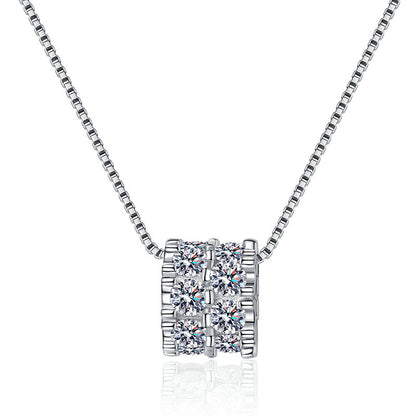 [KELA]ELEGANT SLIM-WAIST MOISSANITE NECKLACE