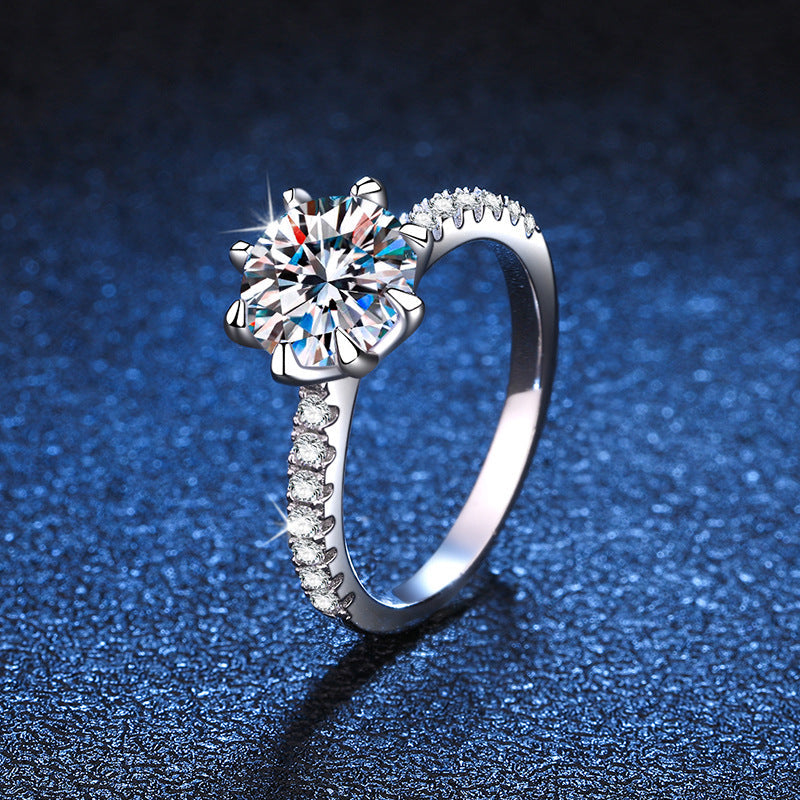 [KELA]BOLD TIGER CLAW MOISSANITE ENGAGEMENT RING