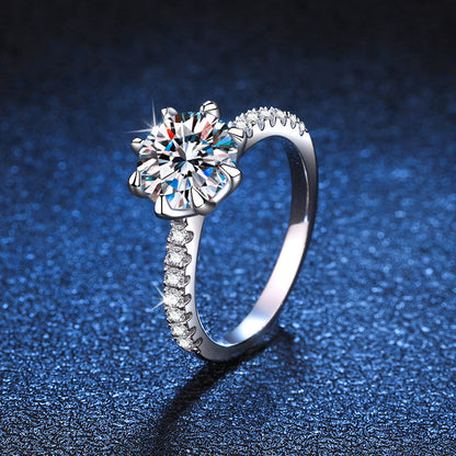 [KELA]BOLD TIGER CLAW MOISSANITE ENGAGEMENT RING