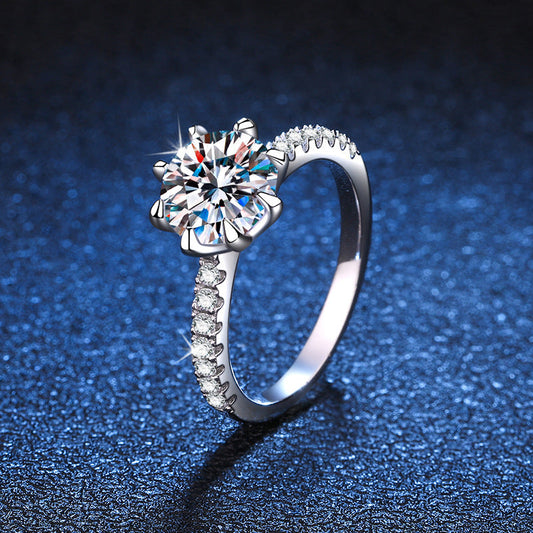 [KELA]BOLD TIGER CLAW MOISSANITE ENGAGEMENT RING