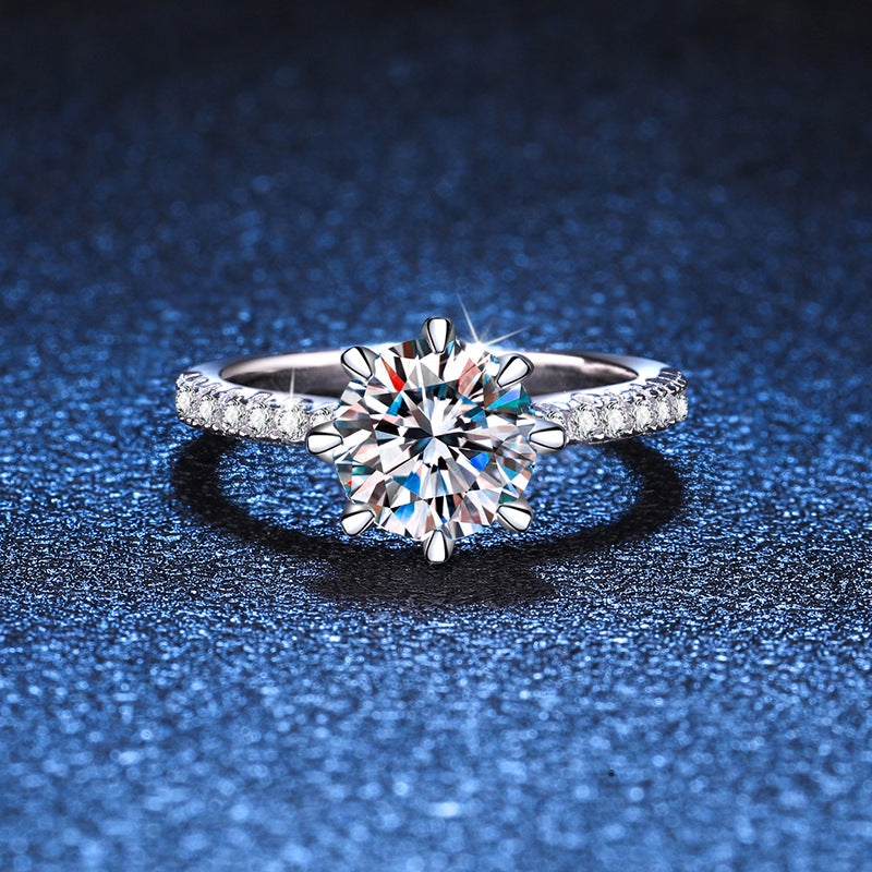 [KELA]BOLD TIGER CLAW MOISSANITE ENGAGEMENT RING