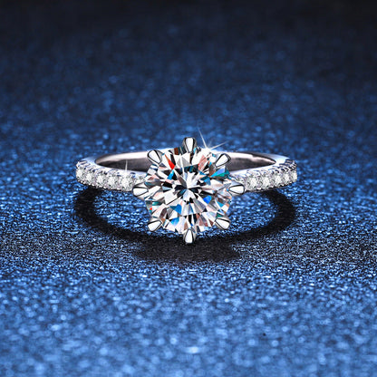 [KELA]BOLD TIGER CLAW MOISSANITE ENGAGEMENT RING