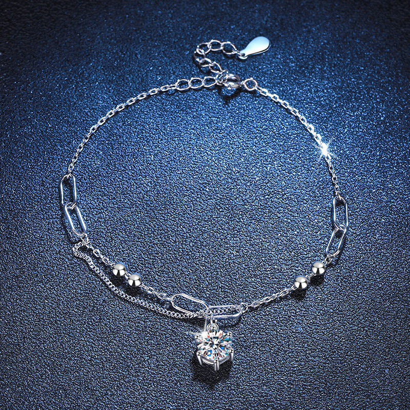 [KELA]CLASSIC SOLITAIRE MOISSANITE BRACELET