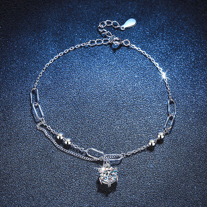 [KELA]CLASSIC SOLITAIRE MOISSANITE BRACELET
