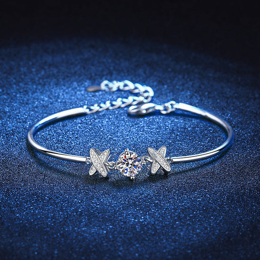 [KELA]ELEGANT BOW-KNOT MOISSANITE BRACELET
