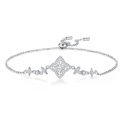 [KELA]MARQUISE-CLOVER MOISSANITE BRACELET