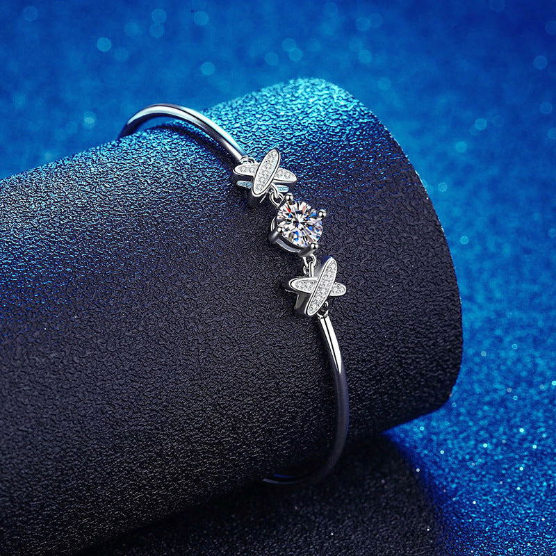 [KELA]ELEGANT BOW-KNOT MOISSANITE BRACELET